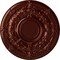 Ekena Millwork Dauphine Ceiling Medallion (Fits Canopies up to 13 1/4"), 33 7/8"OD x 1 3/8"P, Antique Copper CM33DAACS - alternate 1